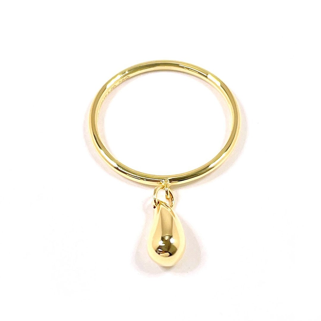 【日本直送 二手美品】9号 蒂芙尼 TIFFANY&Co. 戒指 泪滴 艾尔莎・柏奈蒂 K18 ગহলું પીળું સોનું (Yellow Gold) - 戒指 - 贵金属 金色