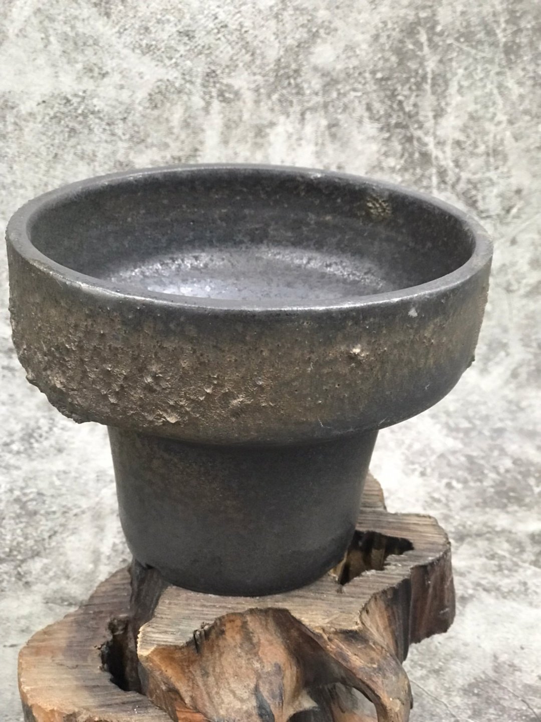 流墨沉金//广 - 植栽/盆栽 - 陶 黑色
