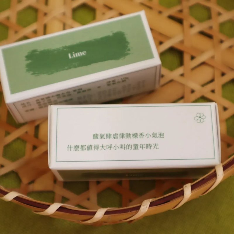 香气积木融水皂-莱姆 - 肥皂/手工皂 - 精油 绿色