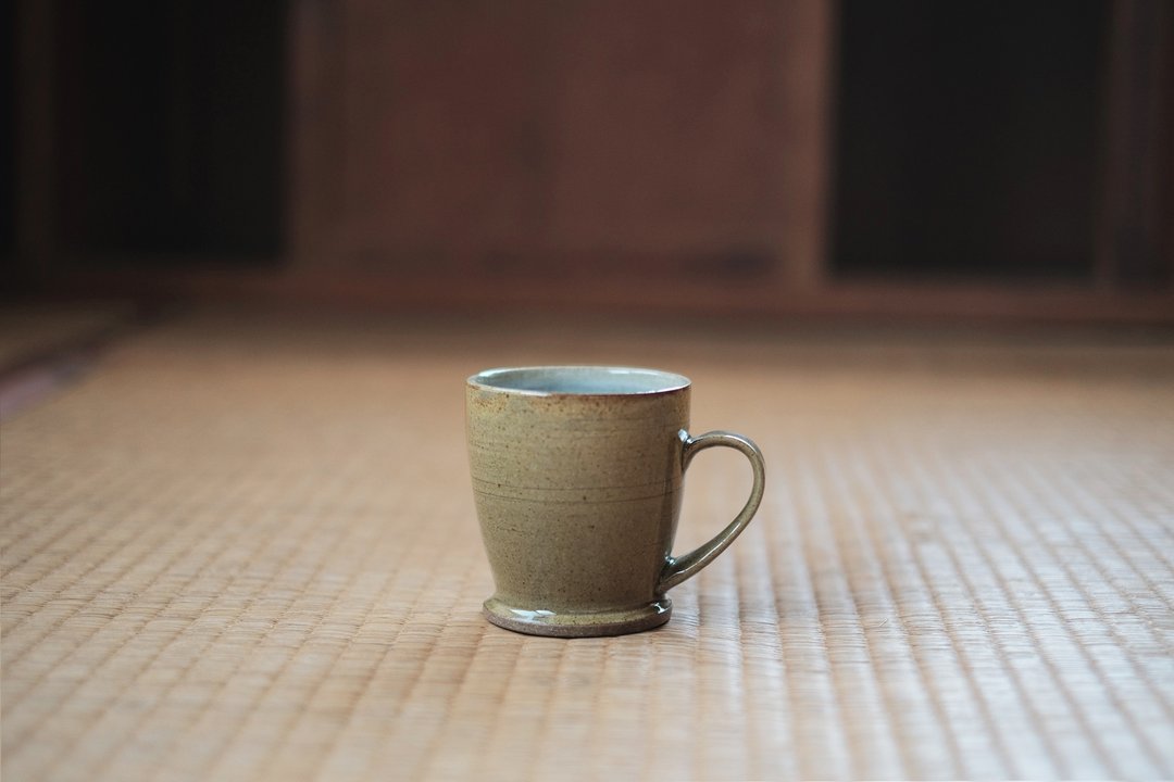 马克杯|微高脚双色杯 - 咖啡杯/马克杯 - 陶 绿色
