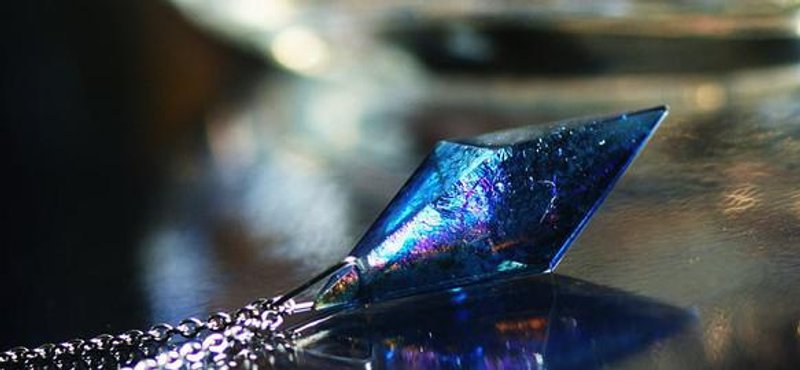 [Made to order] Dreamblue ~ Resonance macrocosm ~ - 项链 - 其他金属 