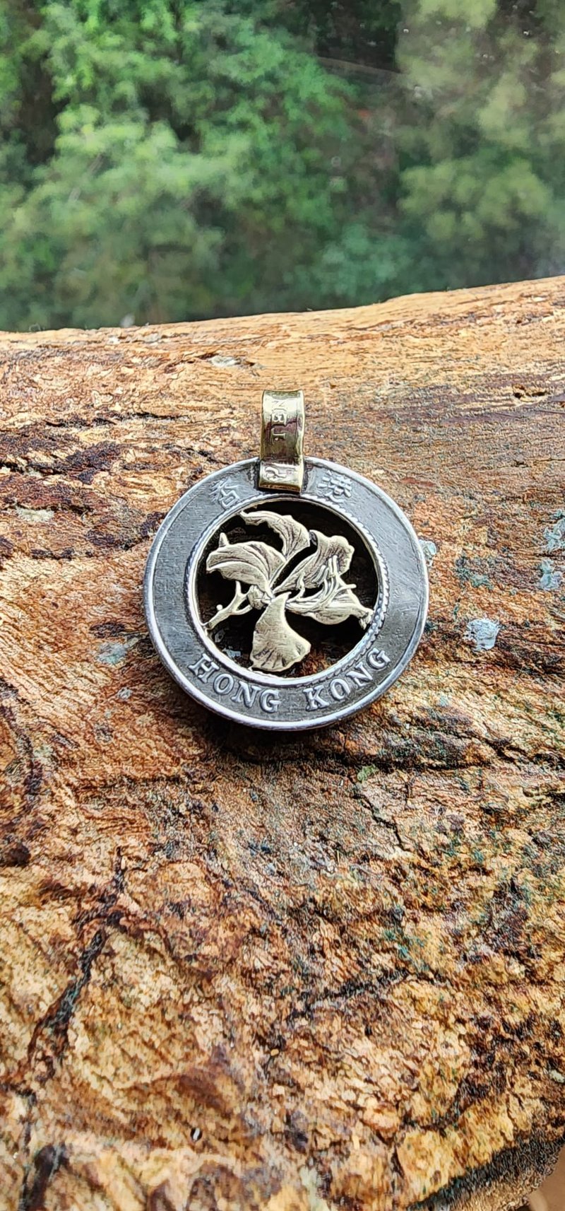 金银润 coin art(颈链/匙扣) - 项链 - 其他金属 金色