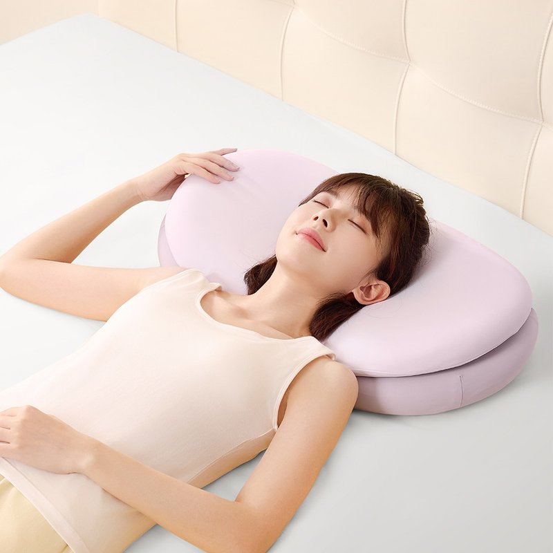 【EVERY THINK】双层夹心柔眠枕 双层枕芯设计 贴合颈椎 释放压力 - 颈枕/旅行枕 - 其他材质 多色