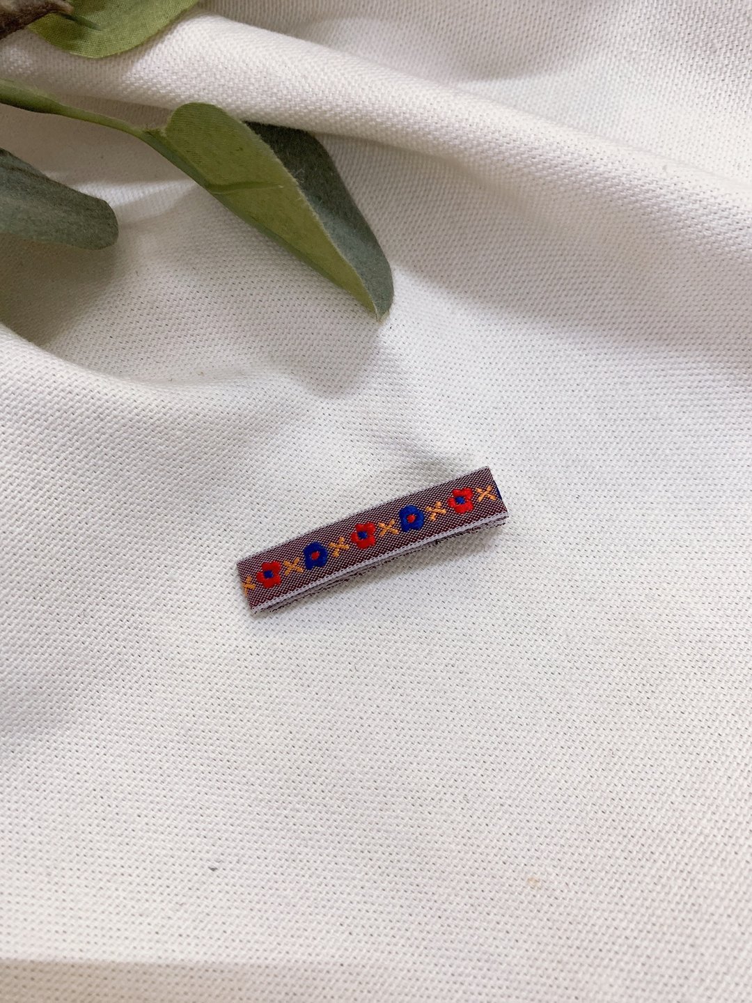 迷你花。全包边发夹 - 婴儿饰品 - 聚酯纤维 多色