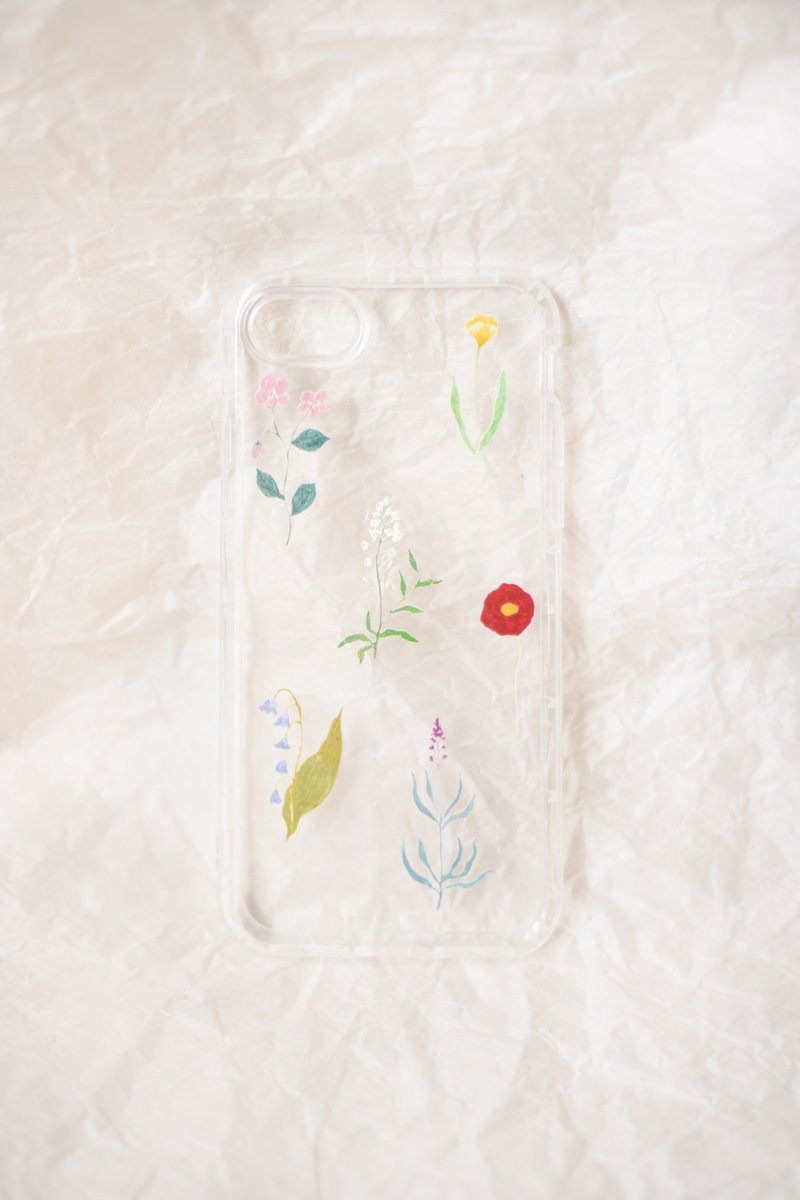 Brighton Botanicals / 透明 / 透明空压手机壳 - 手机壳/手机套 - 塑料 