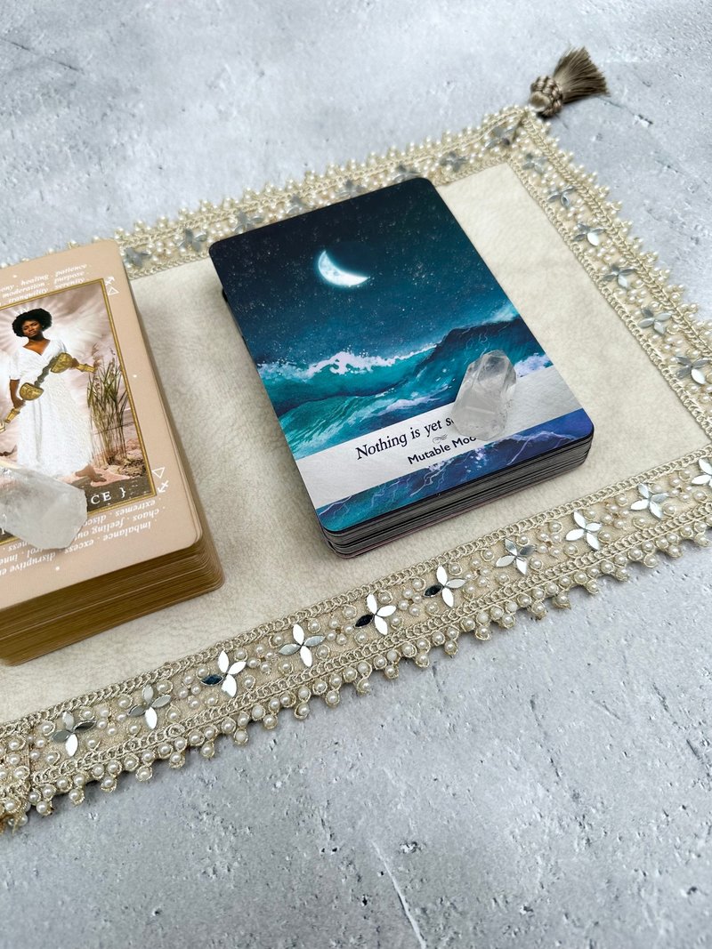 塔罗布　tarot mat 　tarot cloth  Made in JAPAN - 餐垫/桌巾 - 其他人造纤维 