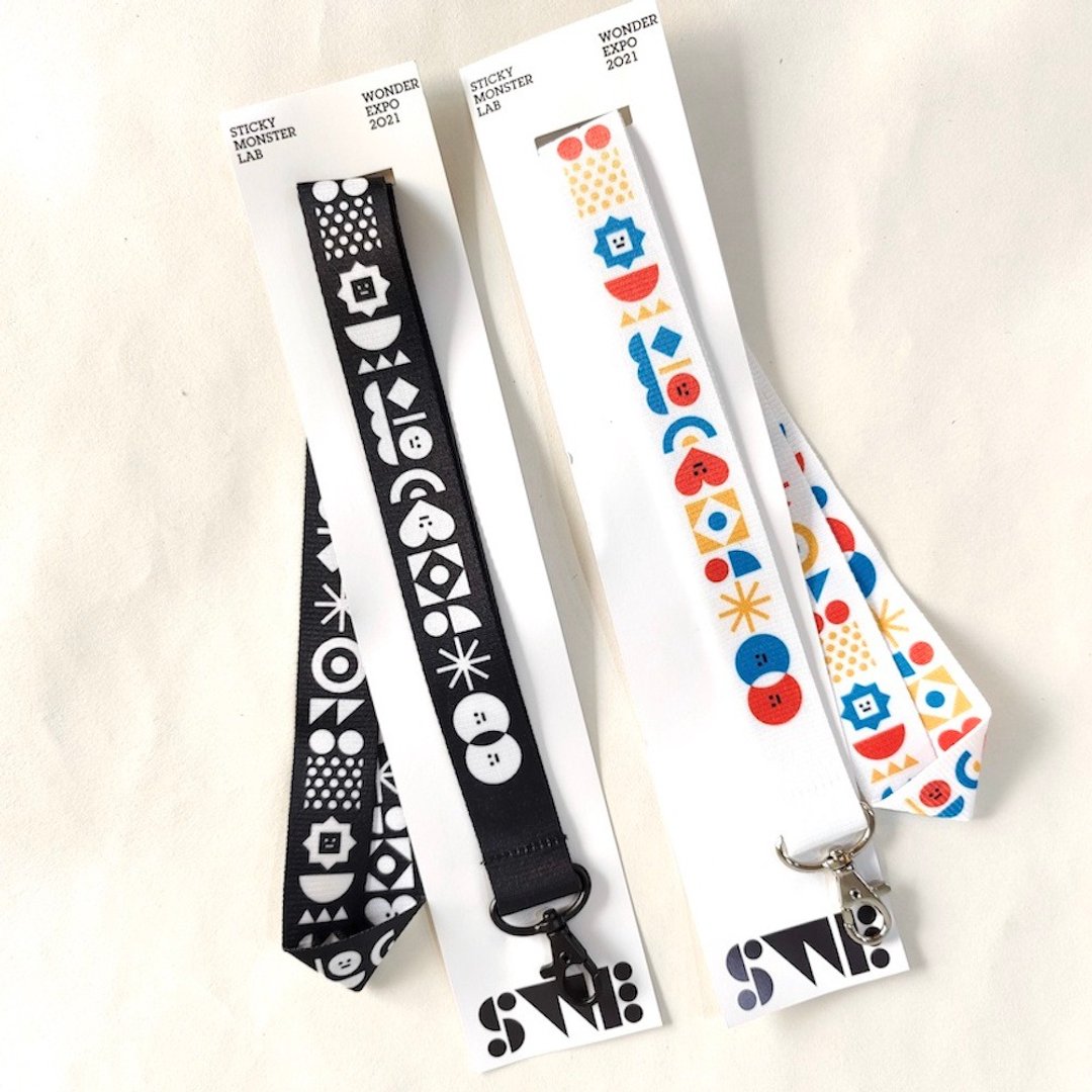 黏黏怪物研究所 SML WONDER EXPO展览限定商品－SWE 证件带 - 其他 - 棉 多色