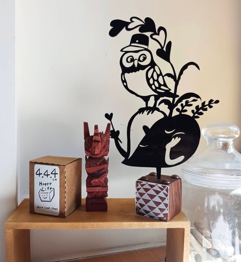 陪伴日常系列/窗边的一天/窗边遇见爱/风格摆饰/新生活送礼 - 摆饰 - 其他材质 黑色