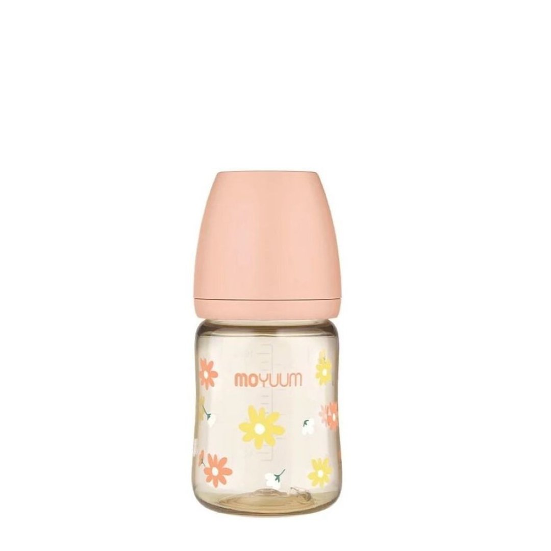 MOYUUM - PPSU 宽口防涨气奶瓶170ml(粉红) MY064 - 奶瓶/奶嘴 - 其他材质 