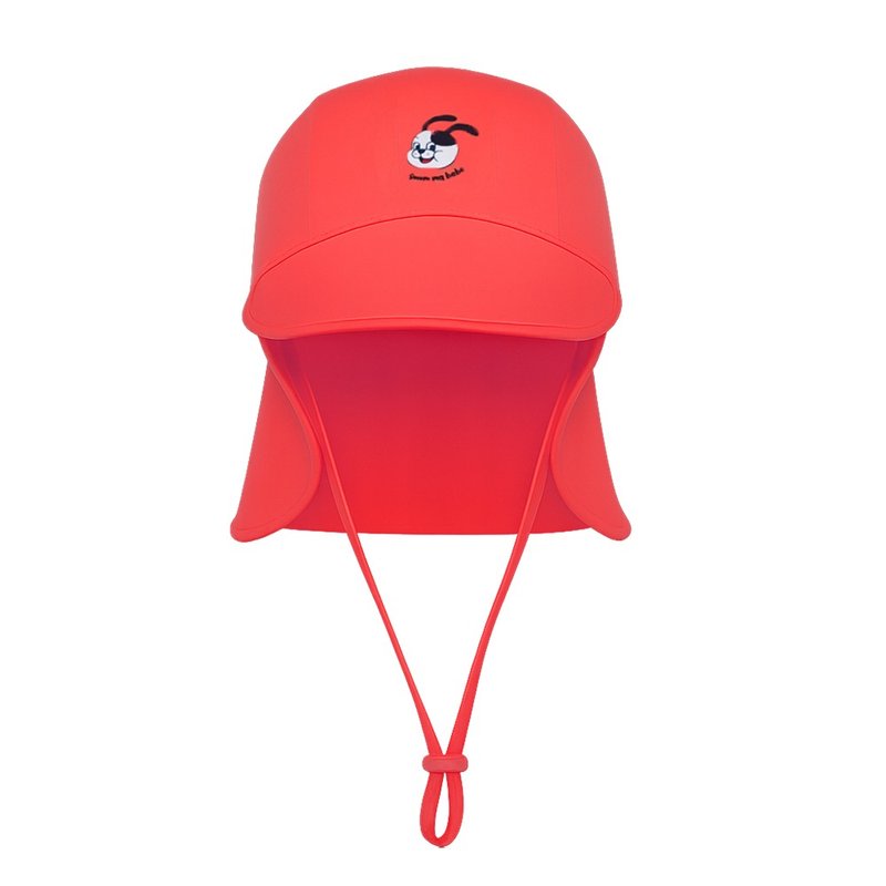 Puppy Shade Swim Hat - 泳衣/游泳用品 - 聚酯纤维 红色