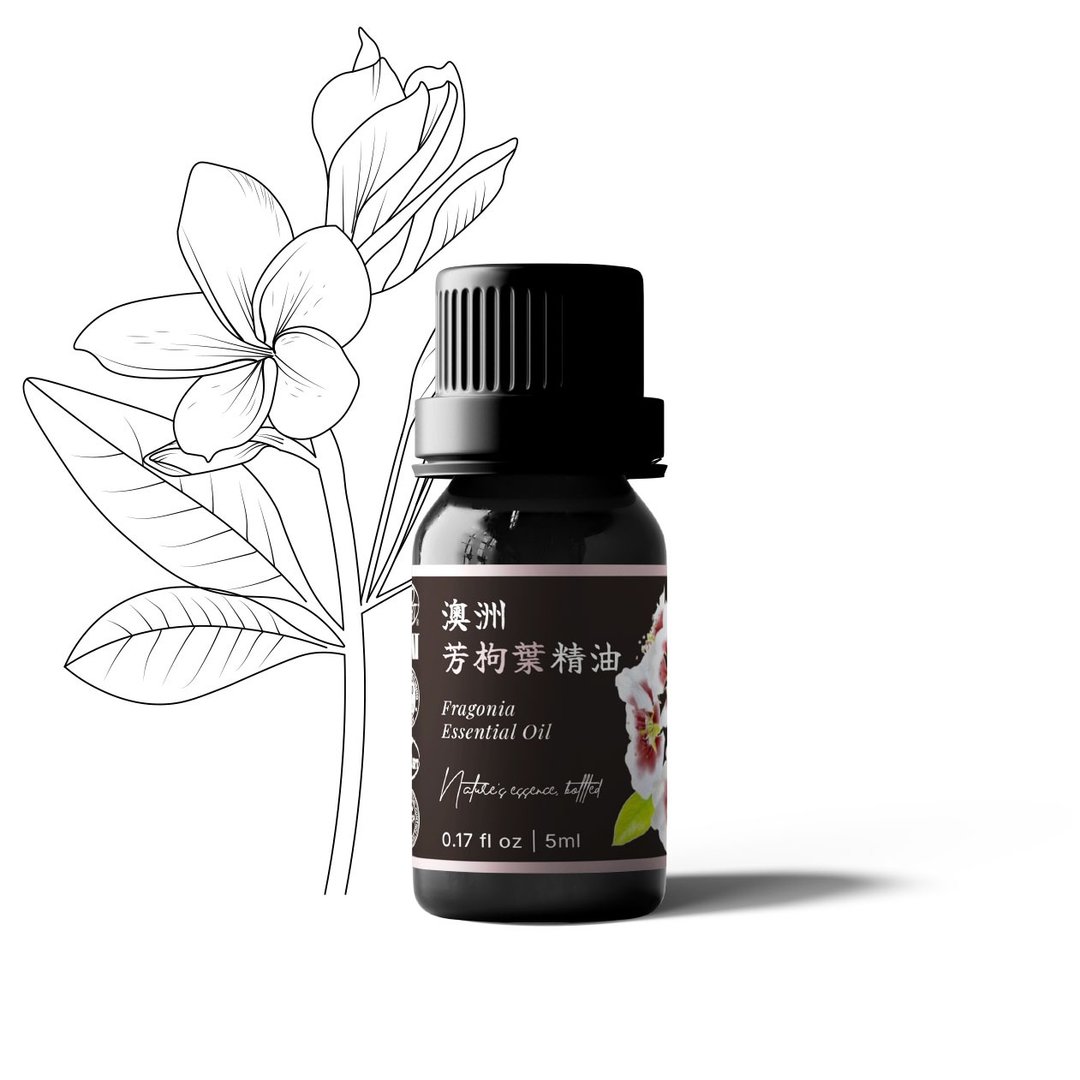 【卡佛香】澳洲芳枸叶精油 - 香薰/精油/线香 - 玻璃 黑色