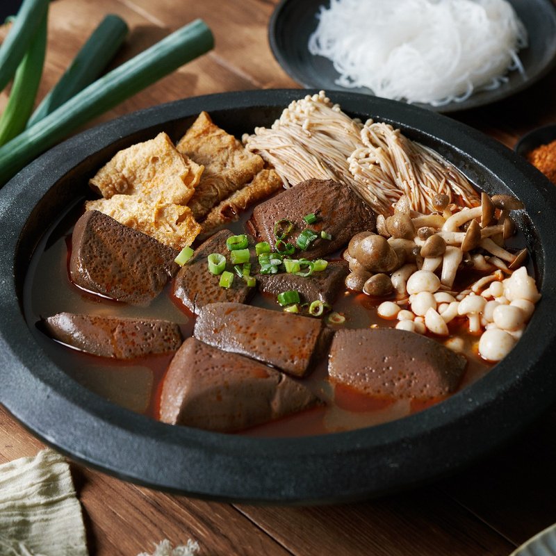 【福利品】大拙匠人 极上麻辣鸭血粉丝(540g入/盒) - 料理包 - 其他材质 咖啡色