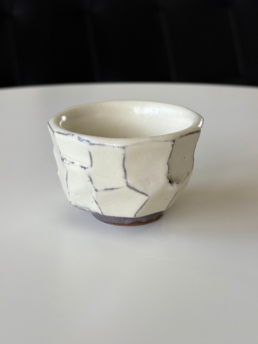 纯粹制陶 - 奶盖粉引切削杯 - 茶具/茶杯 - 陶 