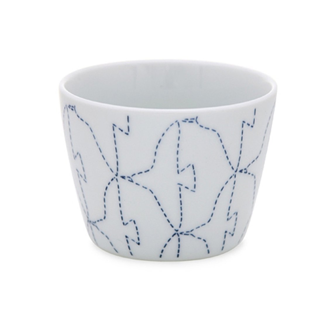 natural 69  日本波佐见烧 日式茶杯-绣纹 - 茶具/茶杯 - 瓷 蓝色