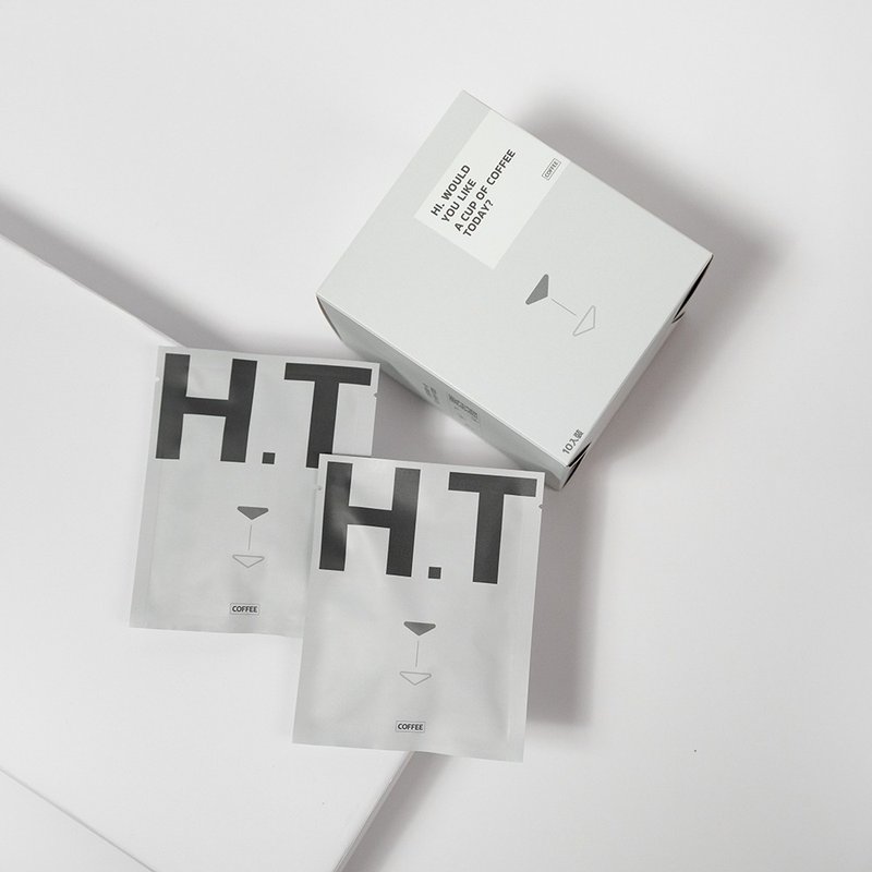 轻氧咖啡时光 - H.T 经典滤挂咖啡 10入 - 咖啡 - 其他材质 灰色