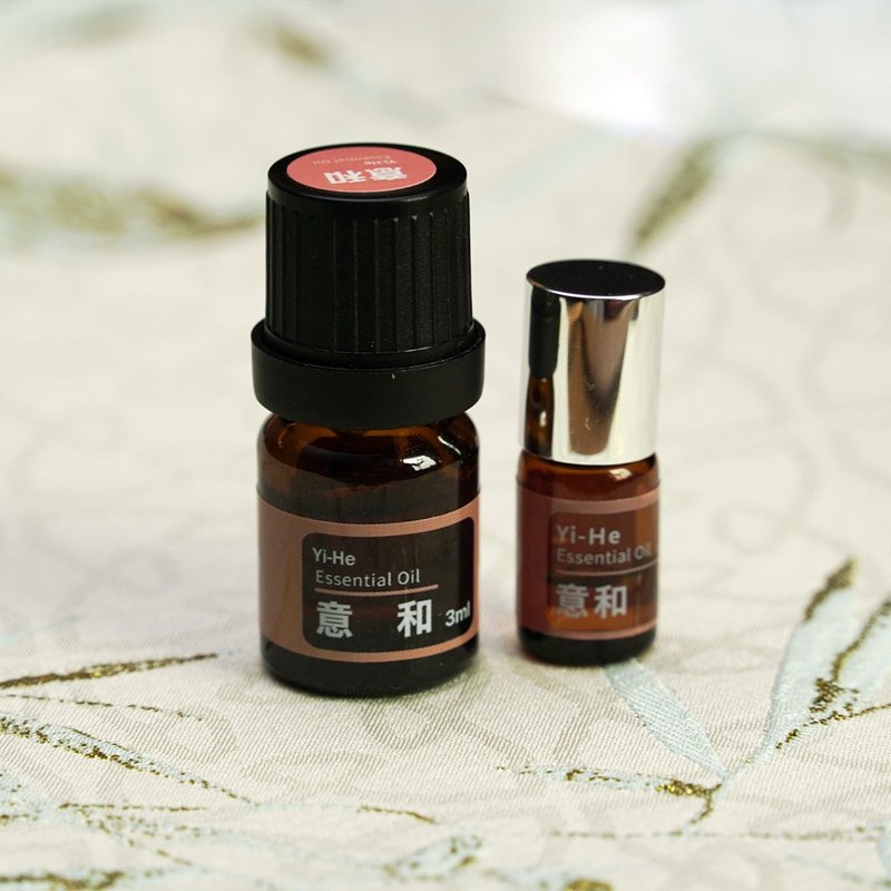 【意和】 沉香调和精油(1ml/3ml) - 香薰/精油/线香 - 玻璃 咖啡色