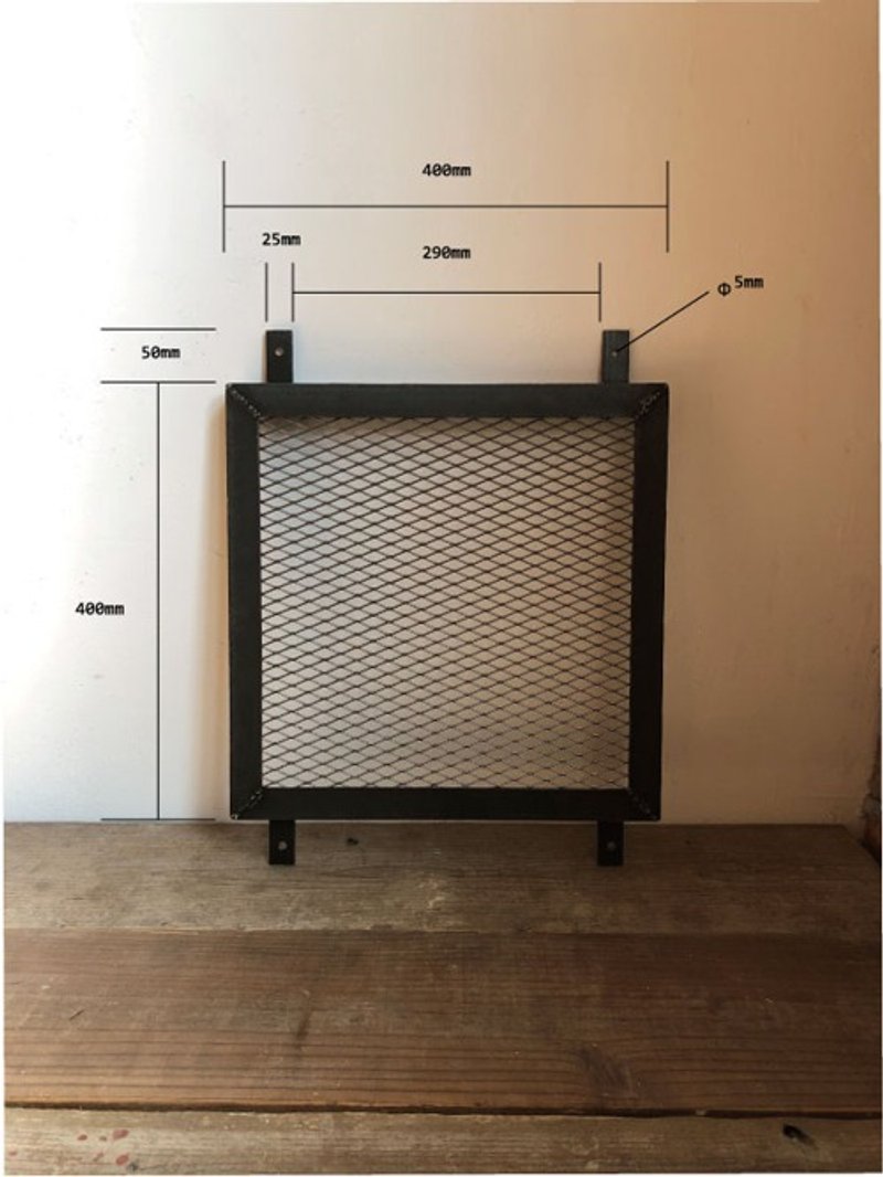 Limited IG-40 Ventilation Fan Cover Suction Vent Guard Industrial Iron Vent Iron Guard Iron Grate Iron Fence - 其他 - 木头 