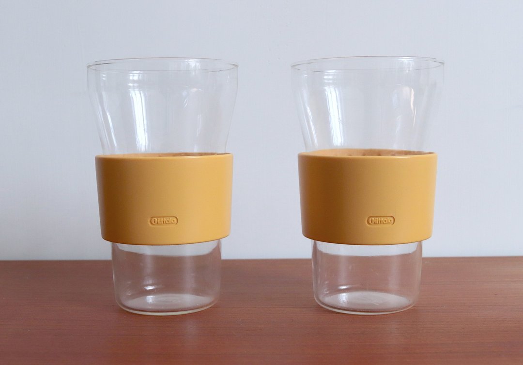 芬兰 iittala Hotcool 系列可耐冷热大容量玻璃杯_黄 - 玻璃杯 - 玻璃 透明