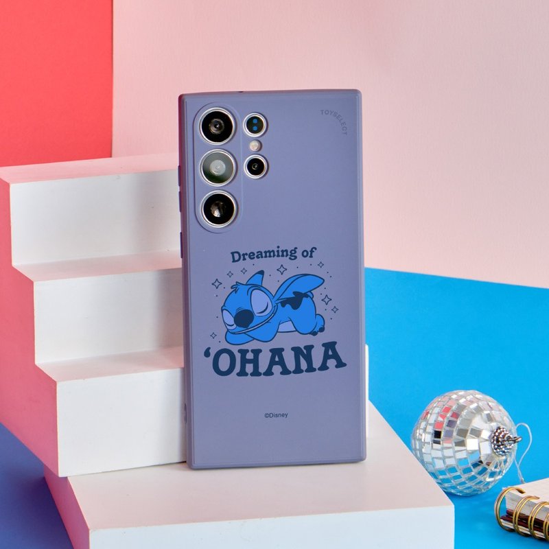 Disney经典-梦见Ohana纯色硅胶SAMSUNG手机壳 - 手机壳/手机套 - 塑料 多色