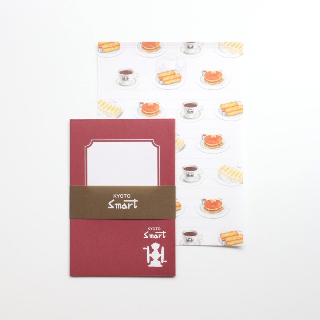 forme. “梦见京都吃茶店巡礼”信纸组 - Smart Coffee 店 - 信封/信纸 - 纸 