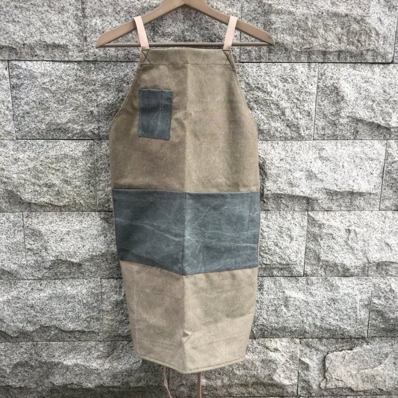 Sienna职人工作服围裙 - 围裙 - 棉．麻 绿色