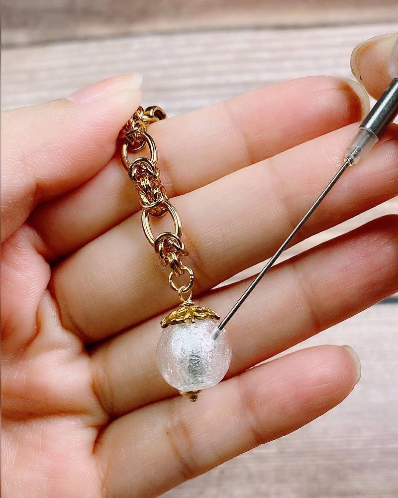 【希娜梦梦】新年福袋香气计划 Cinnamon Joy 暖心肉桂 - 手链/手环 - 玻璃 