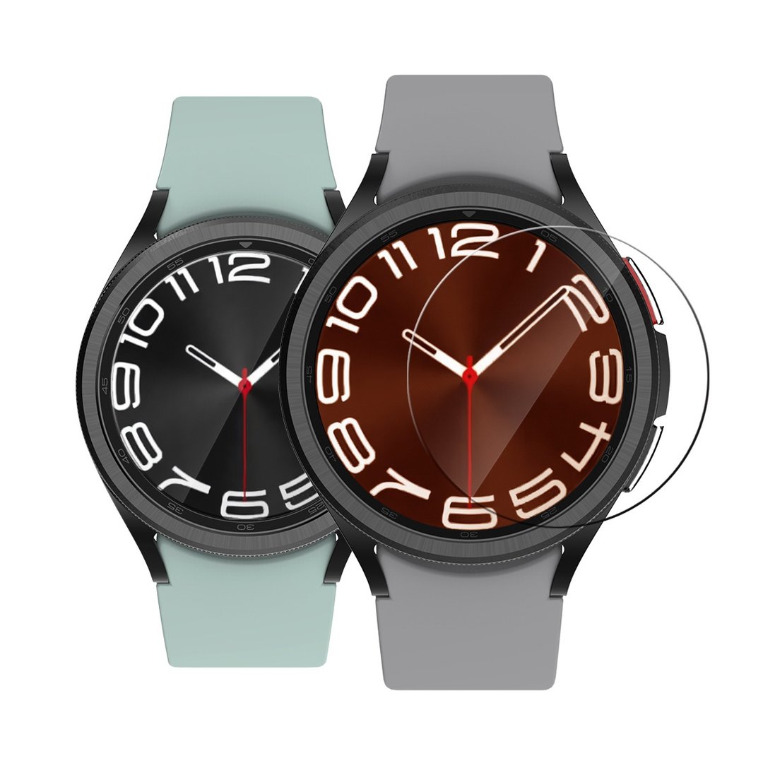 araree - Samsung Galaxy WATCH 6 CLASSIC 43mm 屏幕保护贴 2张 - 其他 - 其他材质 