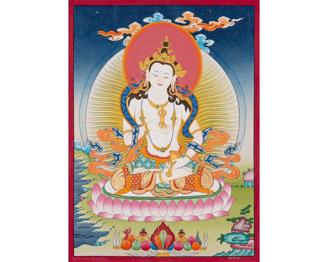 佛教多杰桑巴唐卡艺术 - 神圣净化 - 墙贴/壁贴 - 其他材质 多色