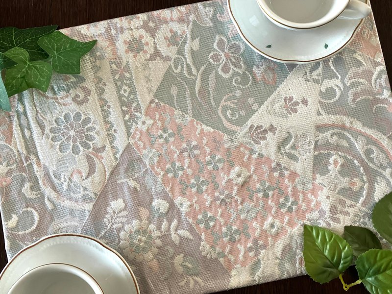 和服带餐垫 PPM009 - 餐垫/桌巾 - 丝．绢 银色