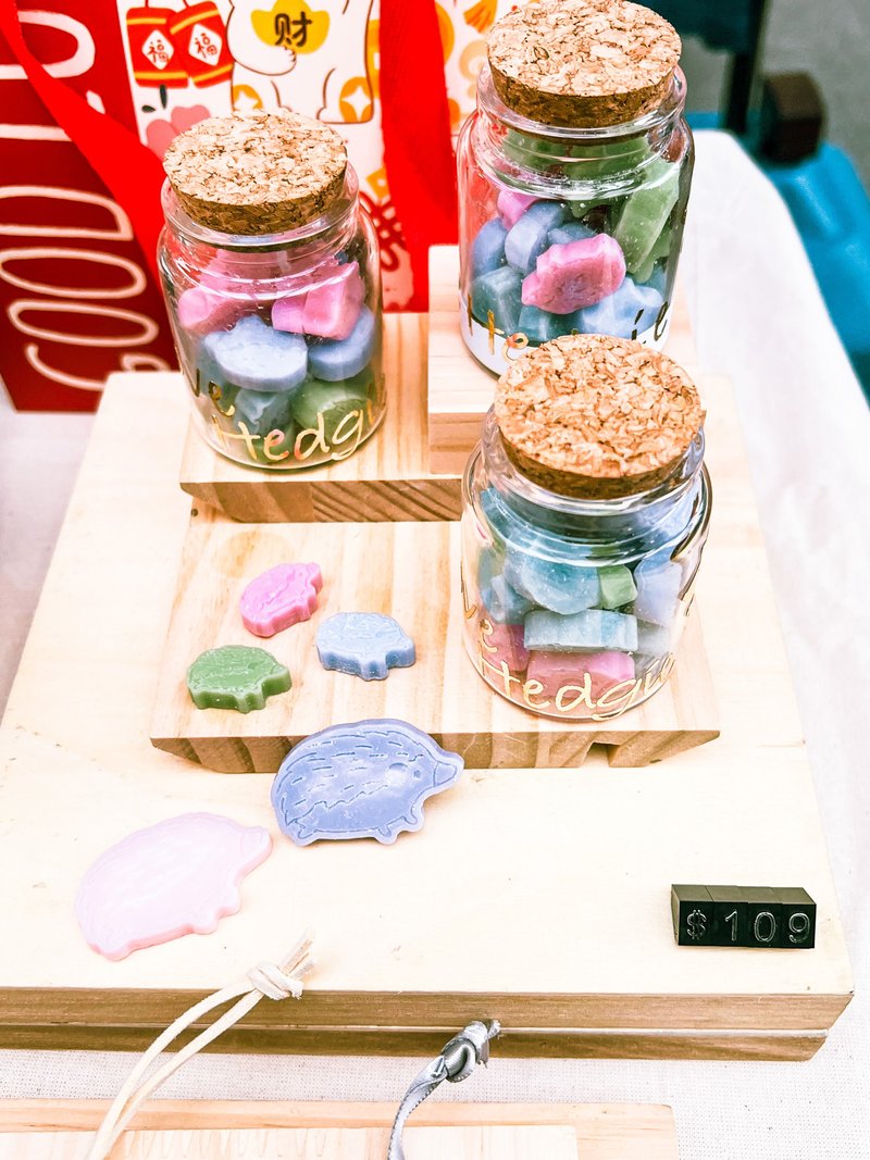刺猬造型香氛蜡烛 - 香氛蜡烛 造型蜡烛 大豆蜡烛 - 蜡烛/烛台 - 蜡 