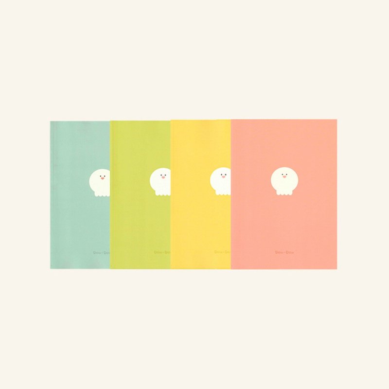 【韩国人气文创】MOW-MOW 笔记本 (4种颜色) - 笔记本/手帐 - 纸 多色