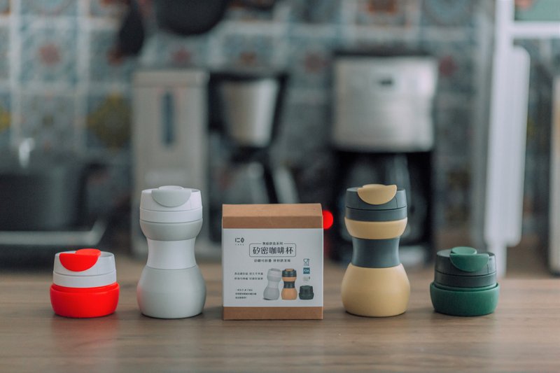 仁舟净塑  硅密咖啡杯 500ml x5pcs - 咖啡杯/马克杯 - 硅胶 多色