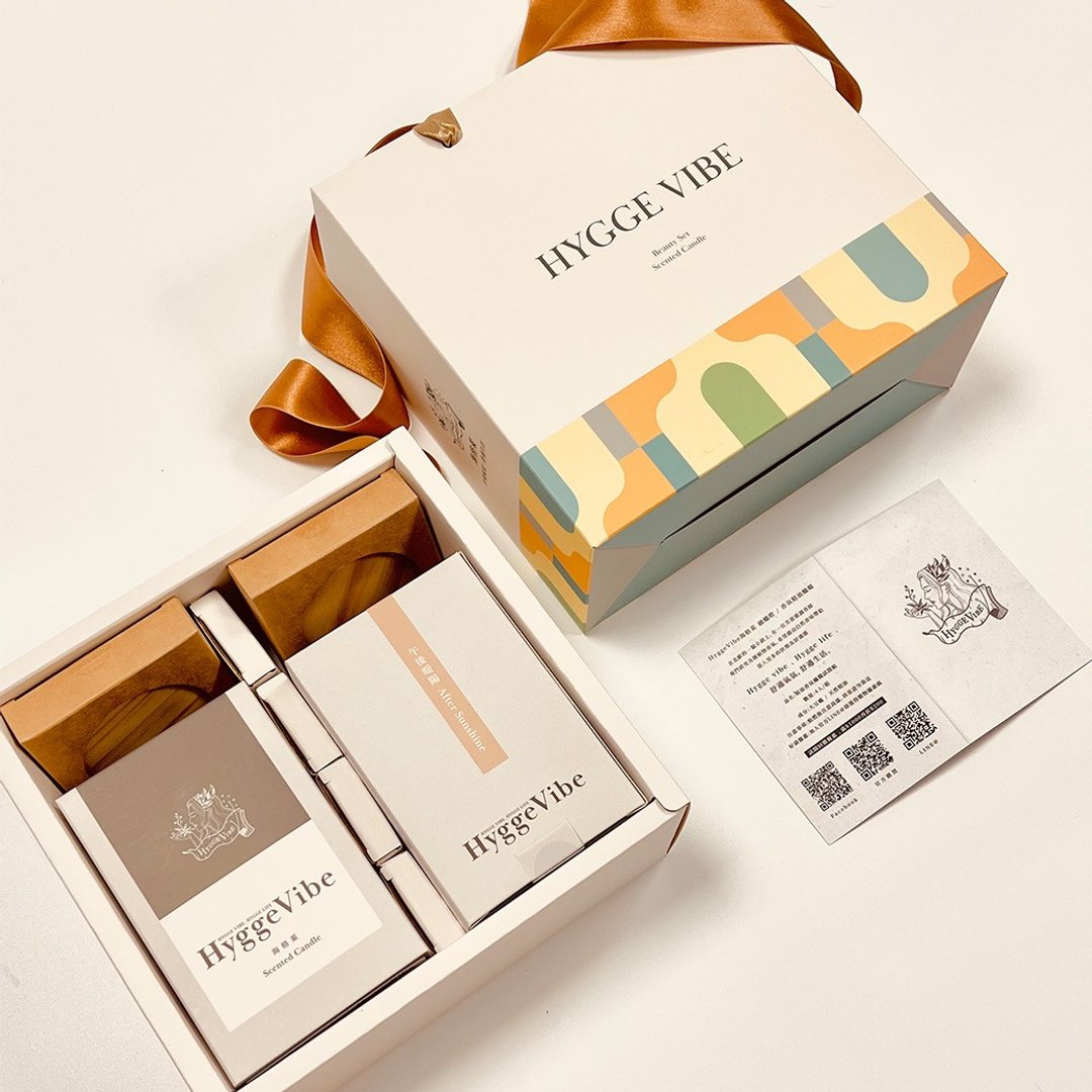 海格莱 HyggeVibe/ 200g礼盒组 香氛蜡烛 大豆蜡 情人节 宠物友善 - 蜡烛/烛台 - 蜡 