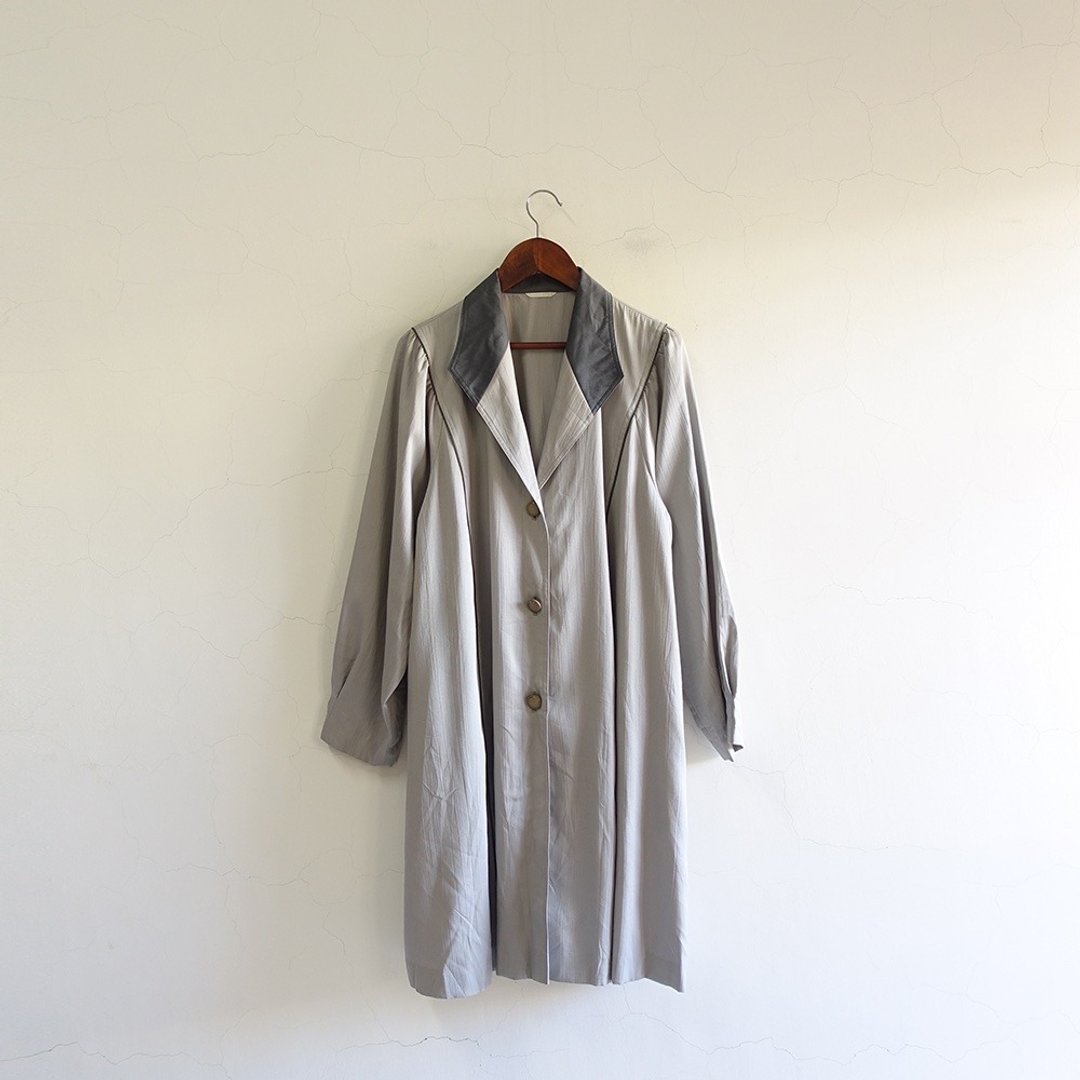│Slowly│ 复古大衣/古着外套 │vintage.复古.文艺 - 女装休闲/机能外套 - 聚酯纤维 多色