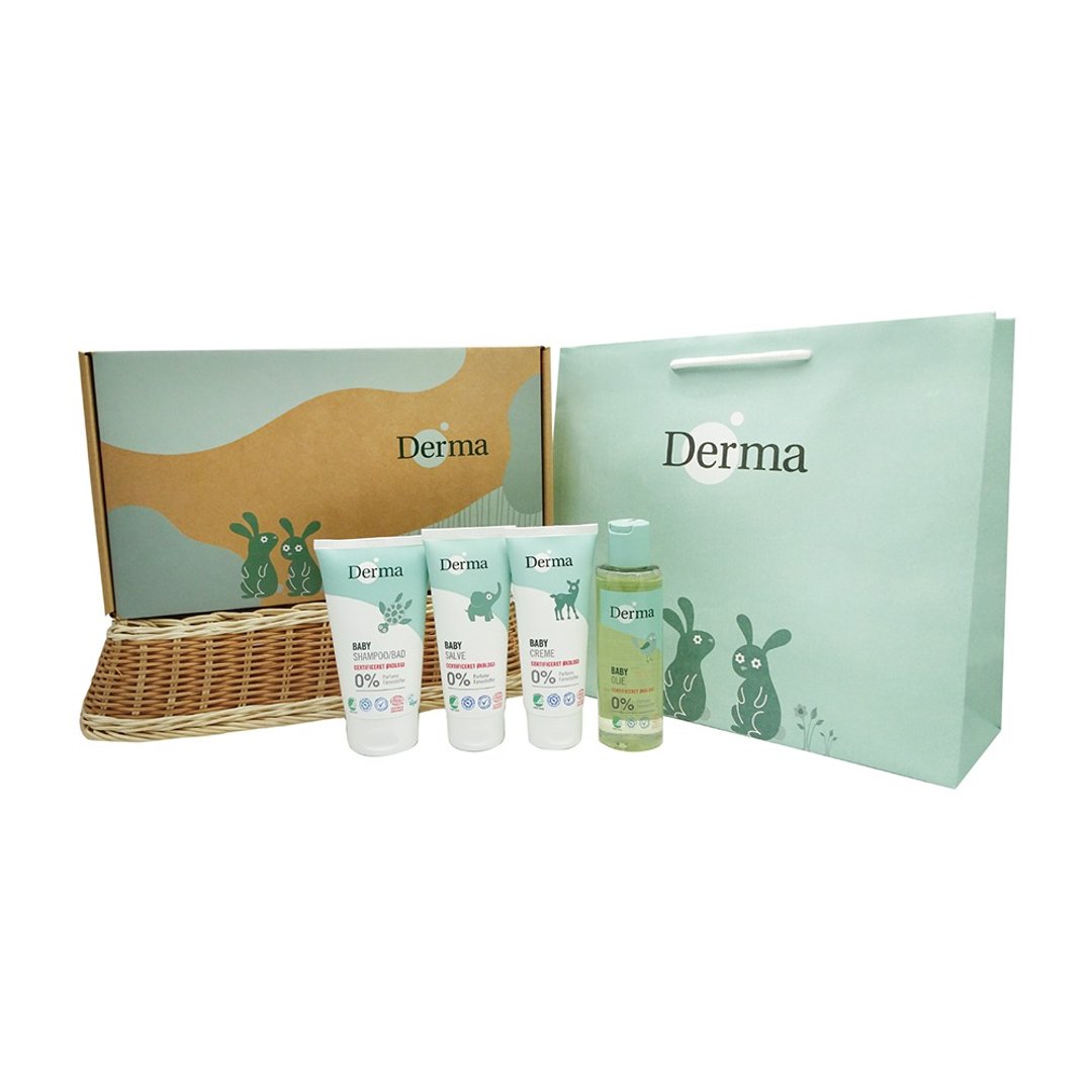 Derma 宠爱宝宝新生礼 (沐浴露 + 护肤霜 + 万用膏 + 浴油) - 旅行套装 - 其他材质 