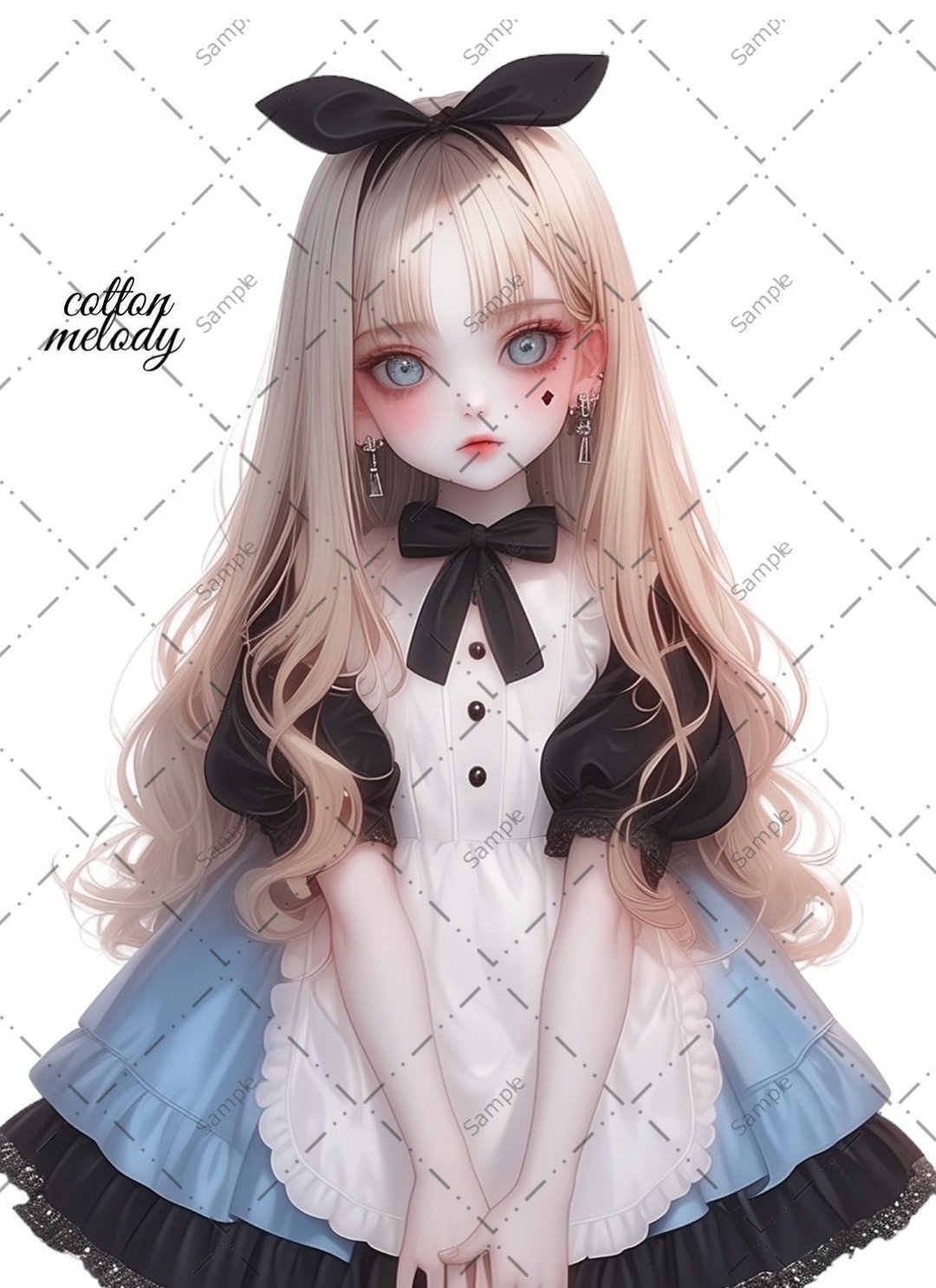 原创贴纸 no.644 人物贴纸 原创贴纸 人物贴纸 女孩贴纸 原创人物贴纸 - 贴纸 - 纸 