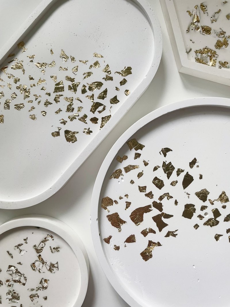 大亨小传系列 - 流金雪白水磨石 - 摆饰 - 其他材质 白色