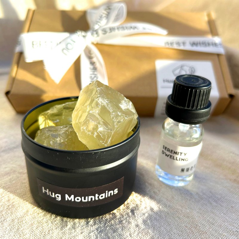 最强招财黄水晶 扩香水晶 礼盒 精油 - 香薰/精油/线香 - 水晶 黄色
