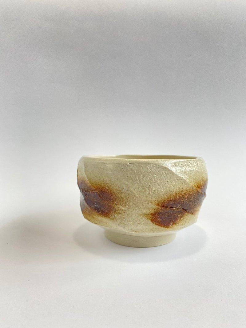 陶艺茶碗 (脉动) - 茶具/茶杯 - 陶 