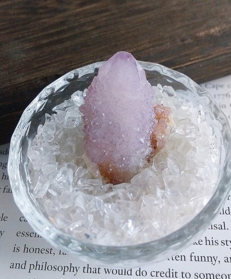 Cactus Amethyst 南非产地 仙人掌紫水晶 天然矿石 原矿 - 摆饰 - 其他材质 