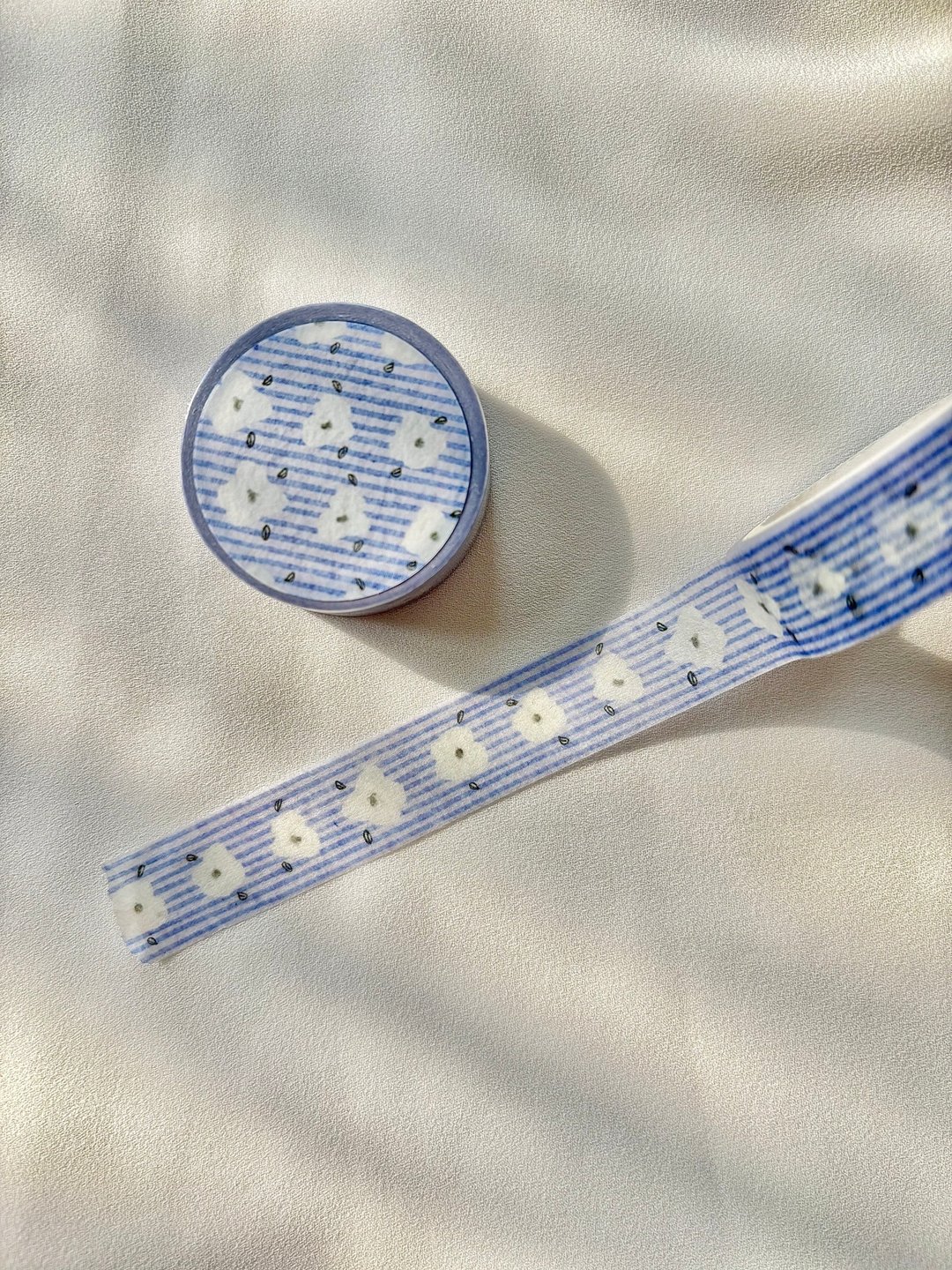 线条花 / 1.5cm 纸胶带 - 纸胶带 - 纸 