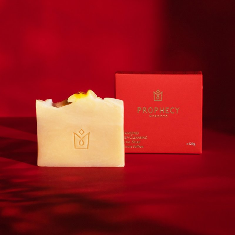 白净细致─【铂翡斯】晶钻绝世番红花极致洁颜皂 120g 手工皂 - 肥皂/手工皂 - 其他材质 