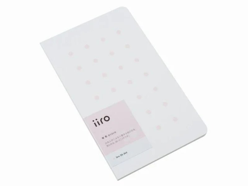 神戸派计画 iiro 26 点状 (樱花色) - 笔记本/手帐 - 纸 粉红色