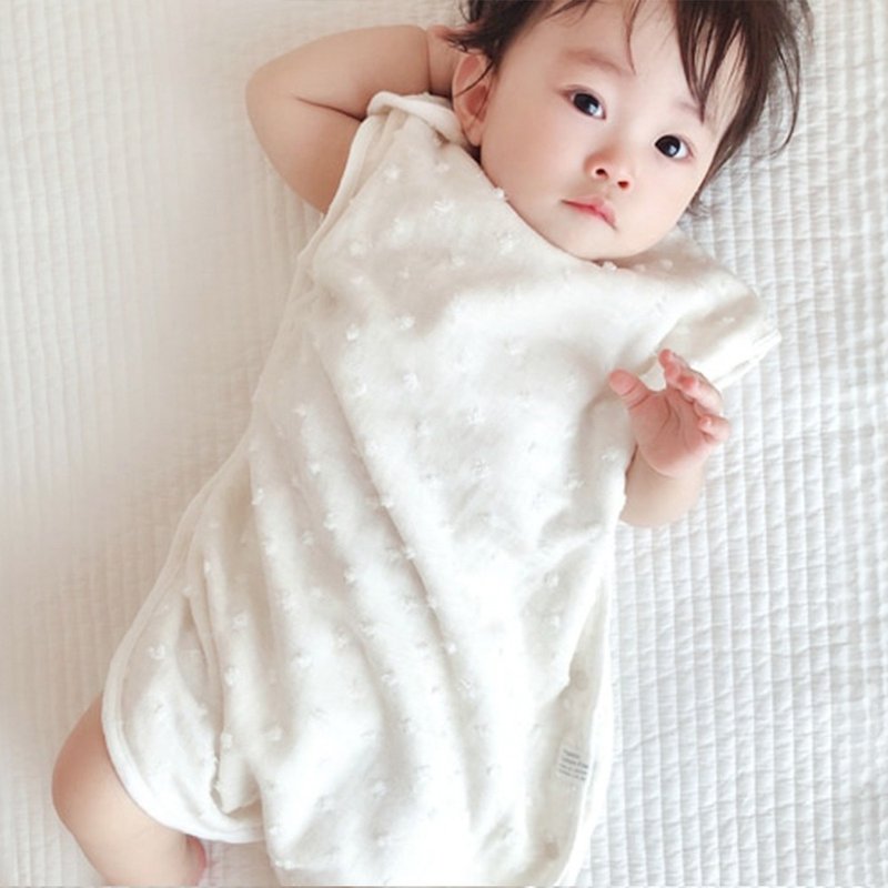 【kontex】水玉点点无拈纱质透气宝宝防踢被心 - 其他 - 棉．麻 多色