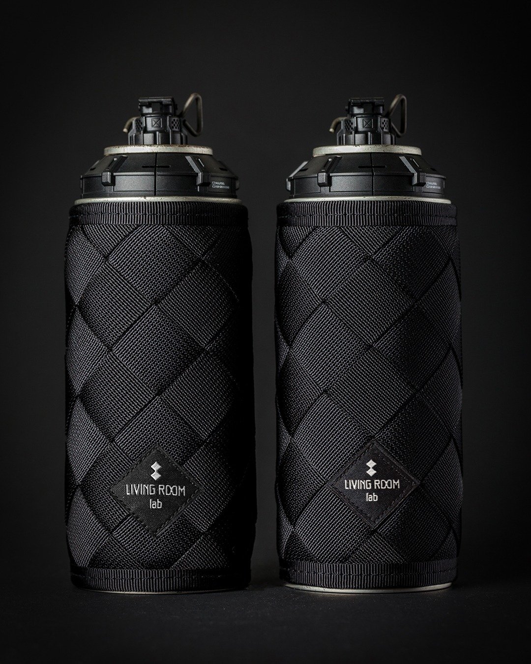 白logo SCEPTER CB 220 1.0 & 2.0 手工编织 卡式瓦斯罐套 - 露营用品 - 其他材质 黑色