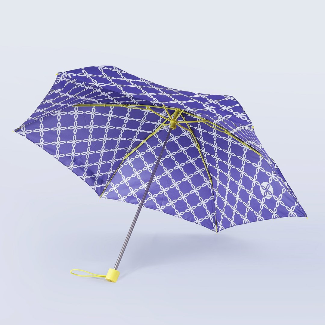 全塑胶伞骨超轻伞 超轻抗UV手开伞-蝴蝶锁链 - 雨伞/雨衣 - 防水材质 紫色