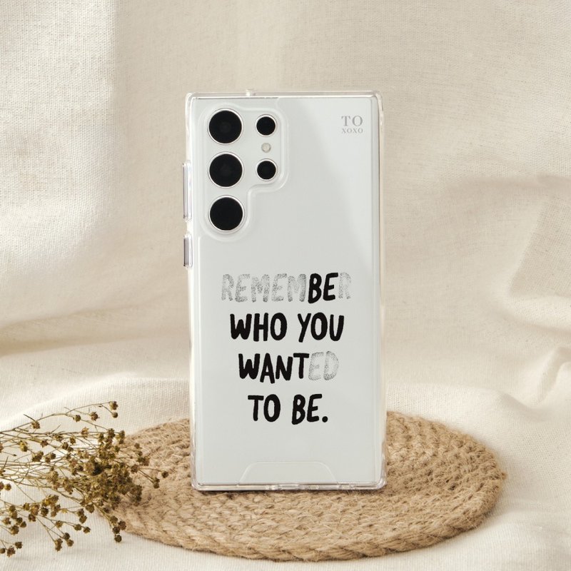 Who am I防摔透明SAMSUNG手机壳 - 手机壳/手机套 - 塑料 多色