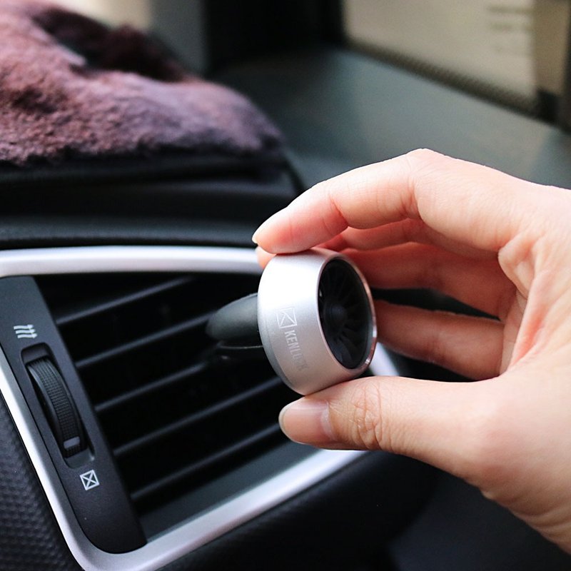 KENLUCK LIFESTYLE DIFFUSER 香氛风扇 (流星银) - 香薰/精油/线香 - 其他金属 银色