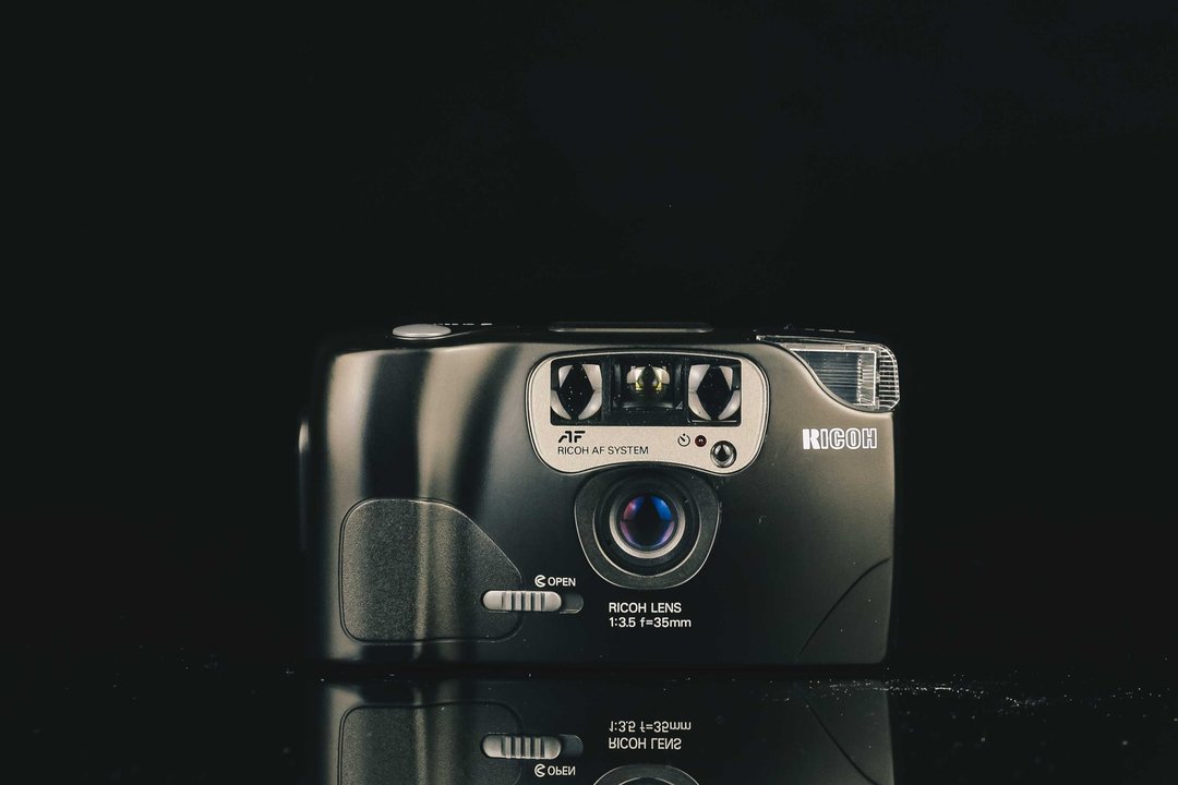 RICOH FF-9S DATE #1004 #135底片相机 - 相机 - 其他金属 黑色