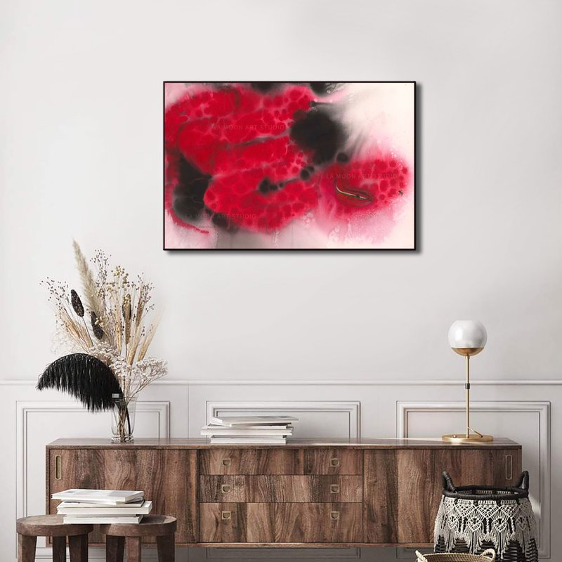 【华服行】艺术家林顺雄艺术装饰画 - 海报/装饰画/版画 - 其他材质 红色